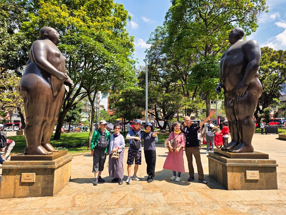 메데인 보테로 광장 조각